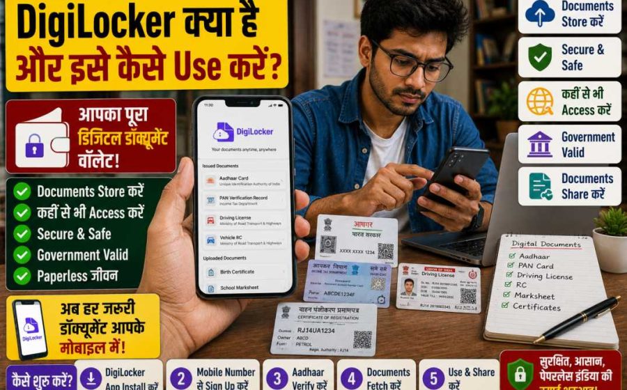 DigiLocker Kya Hai Ar Isro Use Kaise Karein