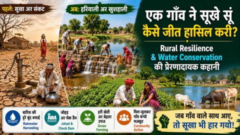 एक गाँव ने सूखे सूं कैसे जीत हासिल करी? Rural Resilience अर Water Conservation की प्रेरणादायक कहानी