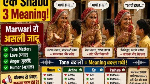 Marwari Words That Change Meaning Depending on Tone