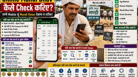Online Mandi Bhav Check Karne Ke Tarike