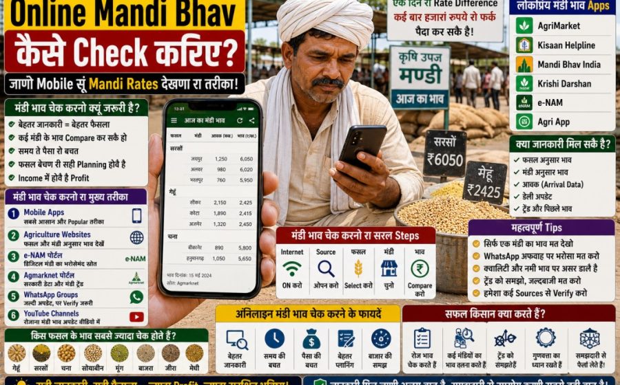 Online Mandi Bhav Check Karne Ke Tarike