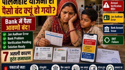 Palanhar Yojana रो Paisa आनो बंद हो जावै तो क्या करें? 7 सबसे Common Reasons अर उनरा Solutions