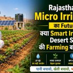 Rajasthan में Micro Irrigation का Future: क्या Smart Irrigation Desert State की Farming बदल सकै है?