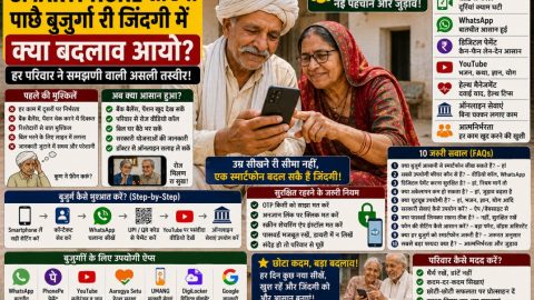 Smartphone Sikh Kar Buzurgon Ki Zindagi Mein Kya Badlav Aaya