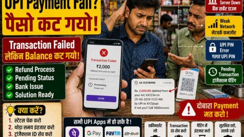 UPI Payment Fail Ho Jaye To Kya Karein?