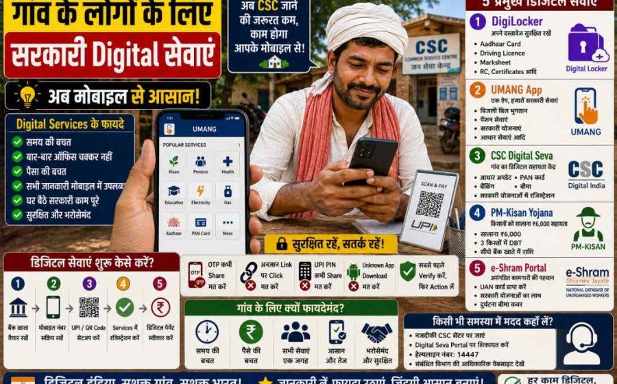 Village Residents Ke Liye Top Digital Government Services